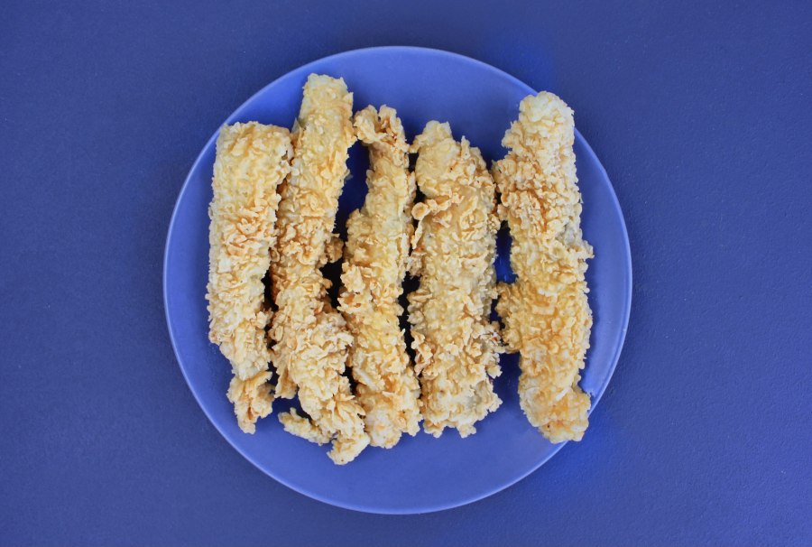 Морковные стрипсы