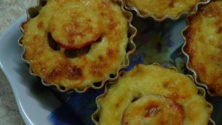 Шампиньоны фаршированные куриным филе