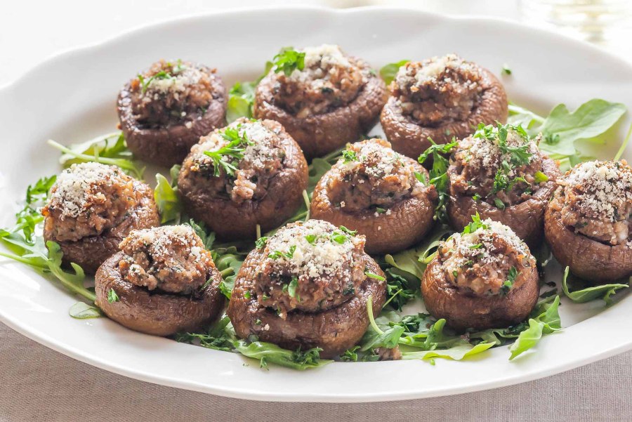 Корзиночки с мясом в духовке