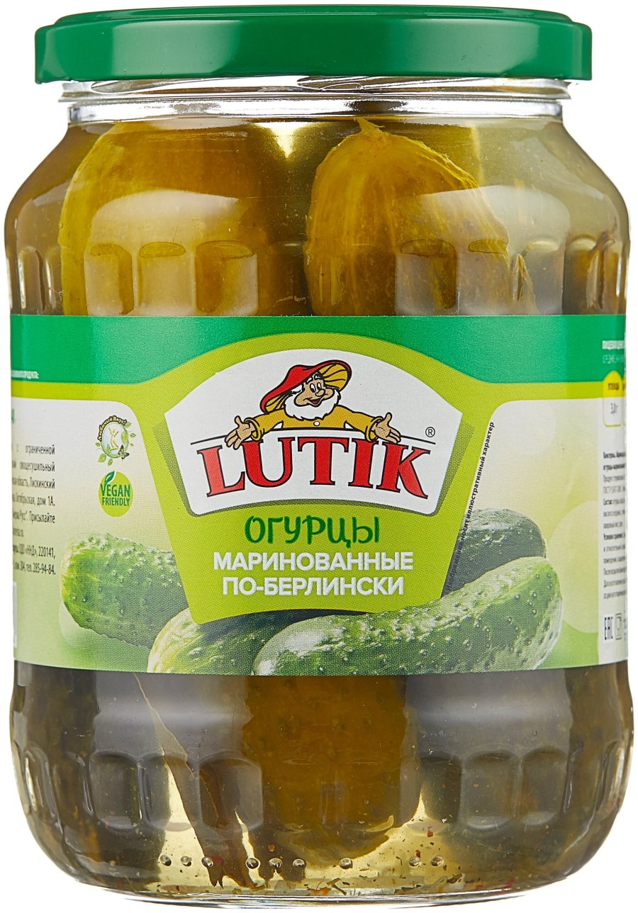 Корнишоны Лютик 720 мл