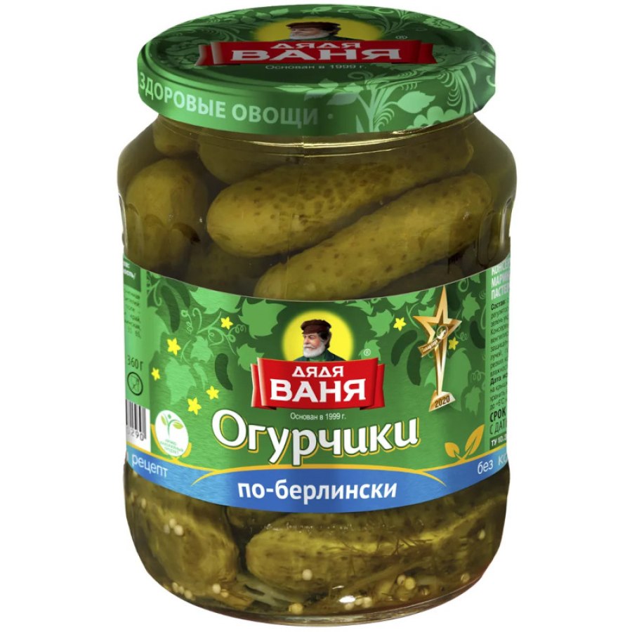 Корнишоны Лютик 720 мл