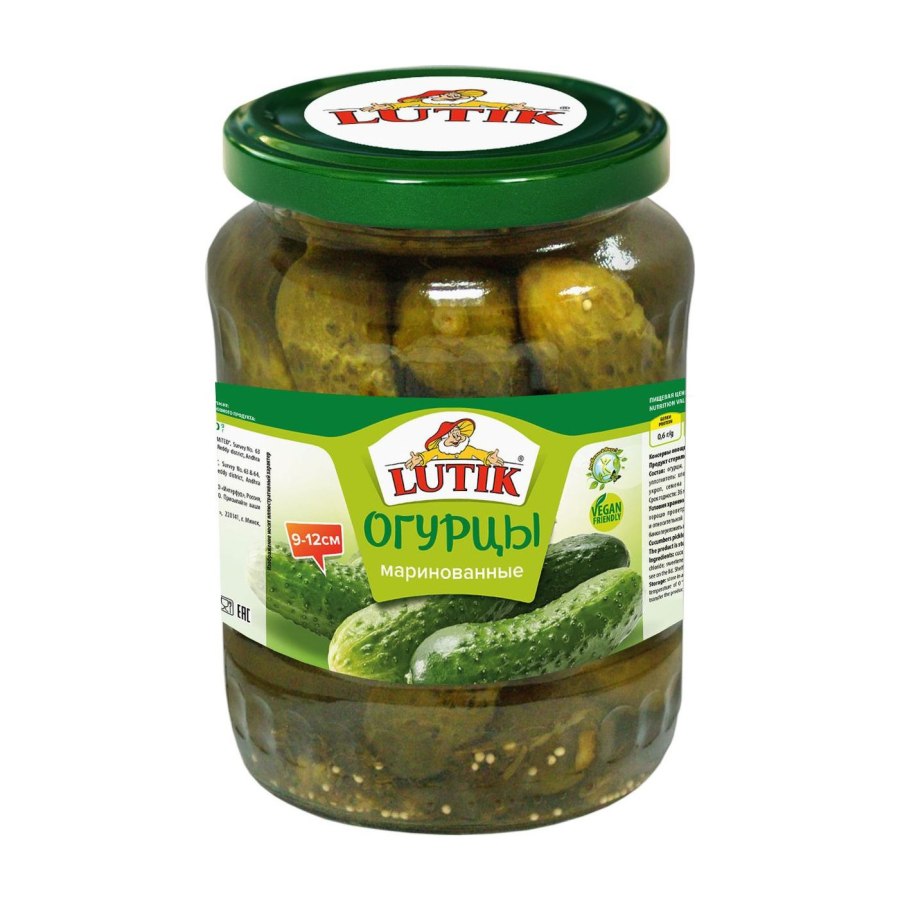 Корнишоны Лютик 720 мл