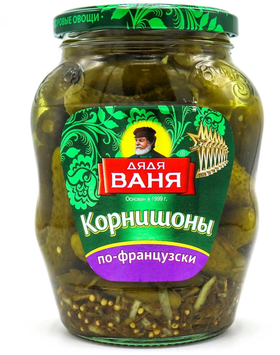 Огурцы дядя Ваня маринованные по-берлински 680г