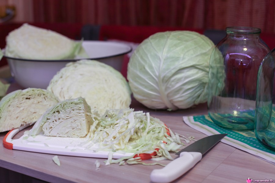 Капуста нарезанная