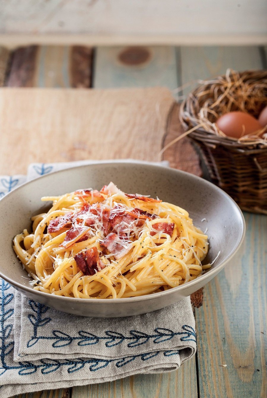 Паста карбонара «pasta alla Carbonara»