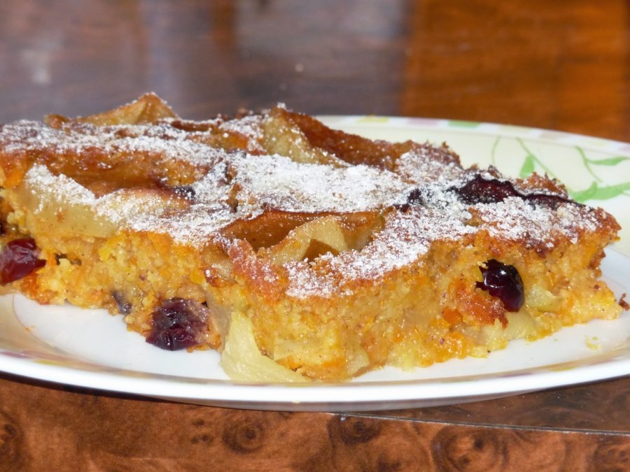 Запеканка с яблоками