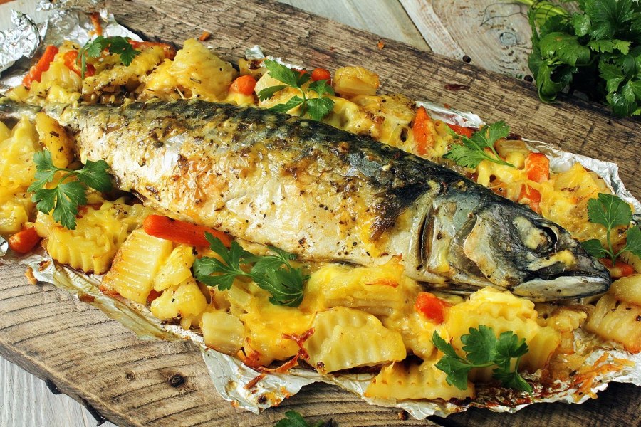 Фаршированный зеркальный Карп