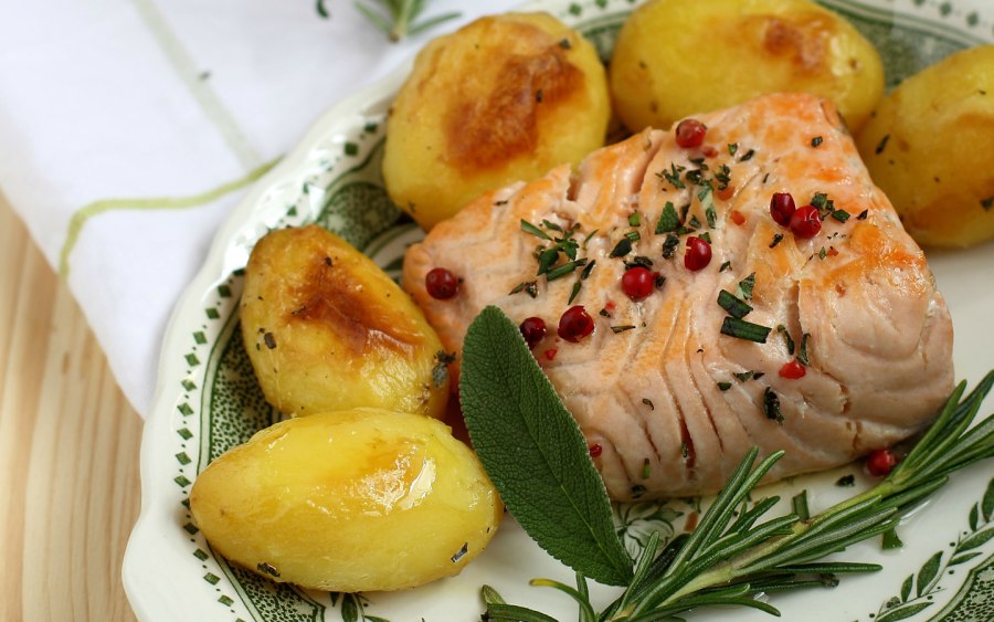Рыба с картошкой
