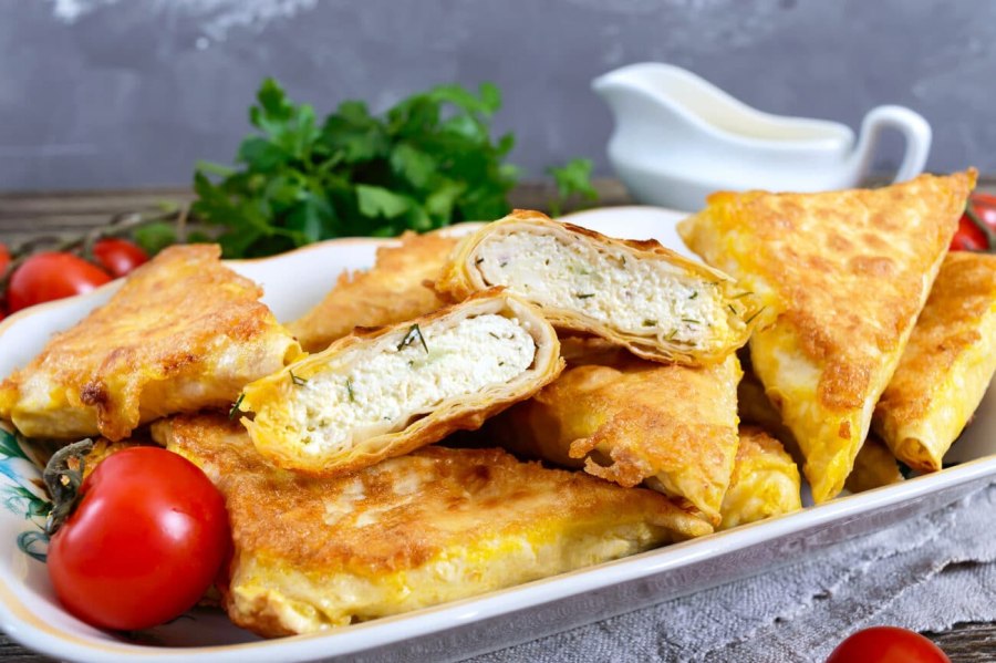 Пирожки с мясом из лаваша