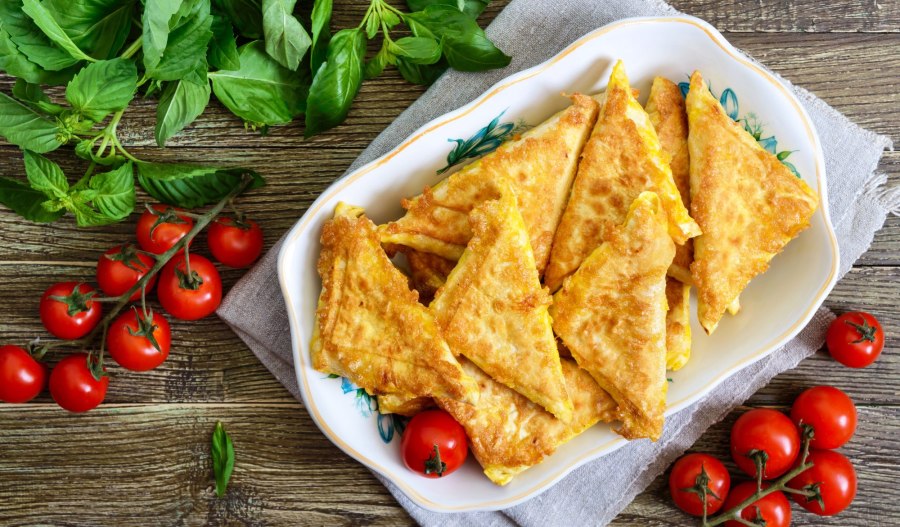 Закуска конвертики из лаваша