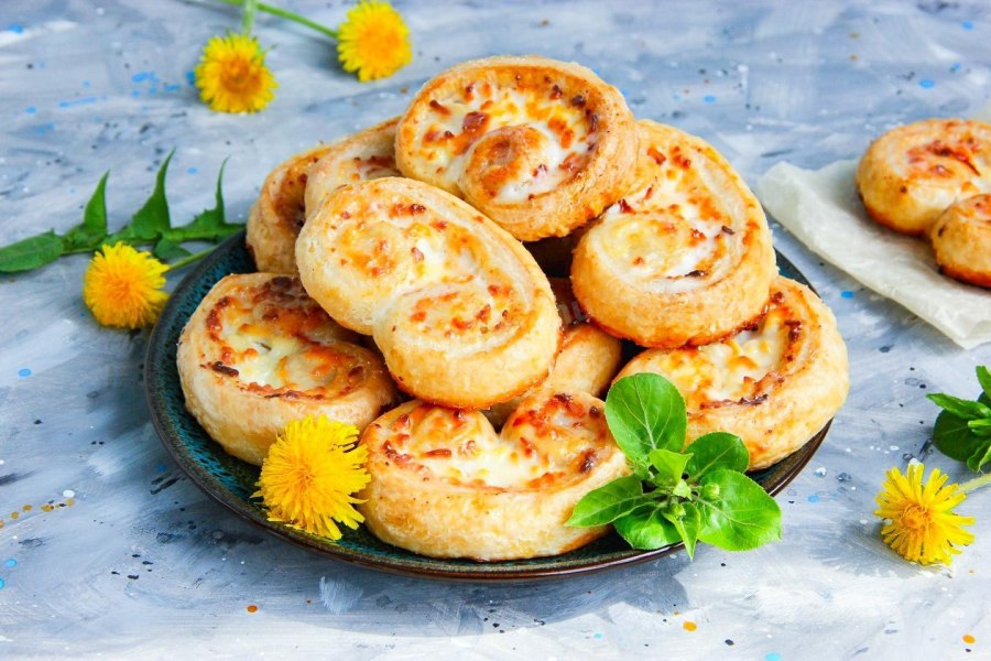 Булочки с творогом