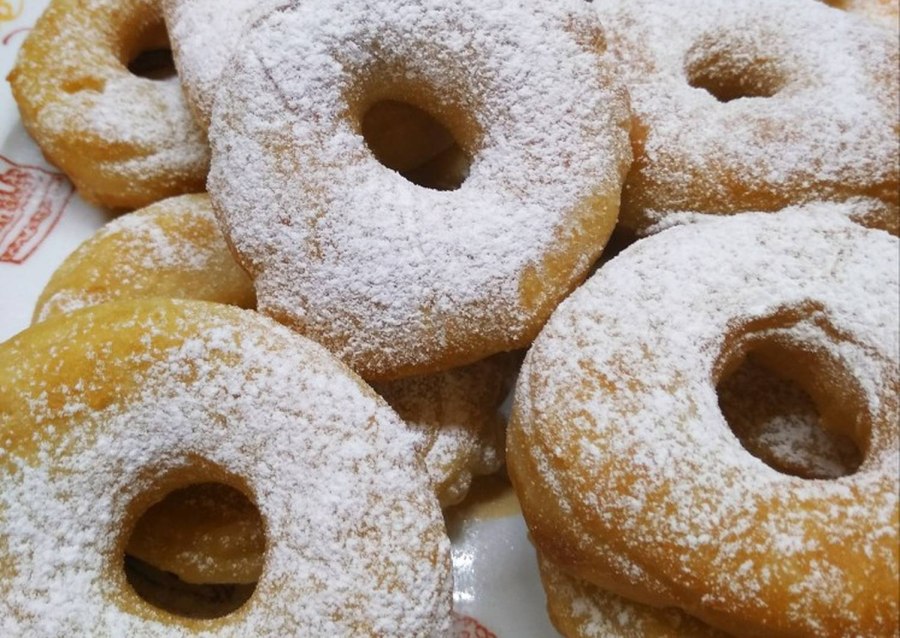 С творога пончики с начинкой