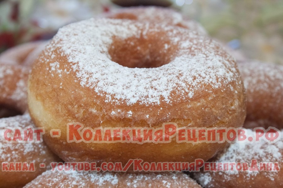 Пончики из дрожжевого теста
