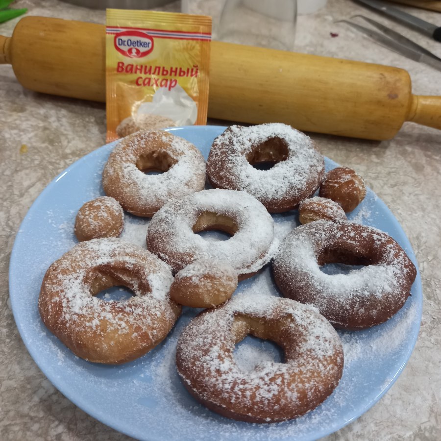 Пончики без дрожжей