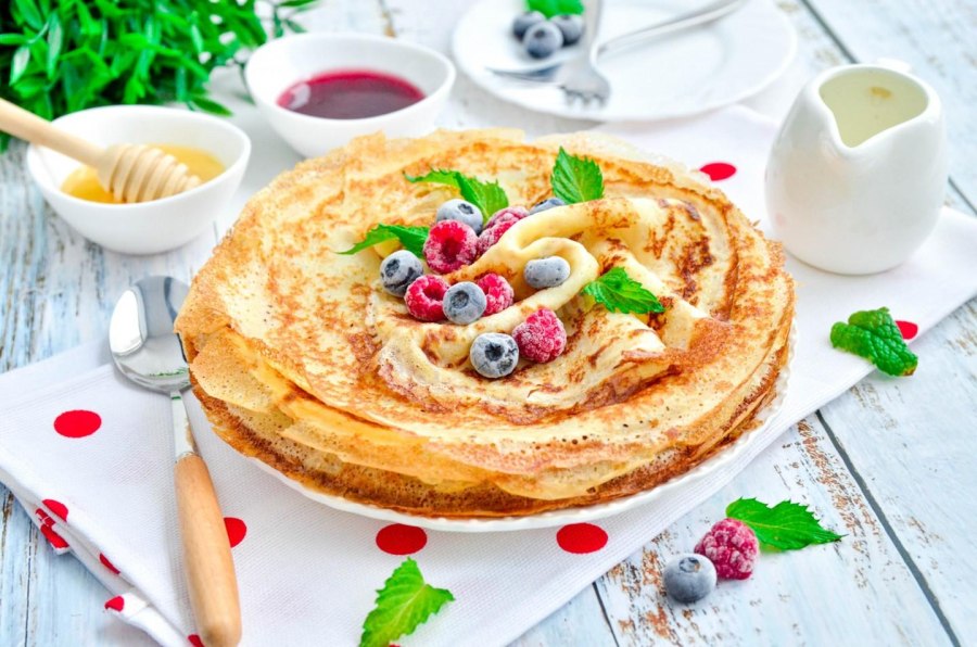 Блины из кукурузной муки