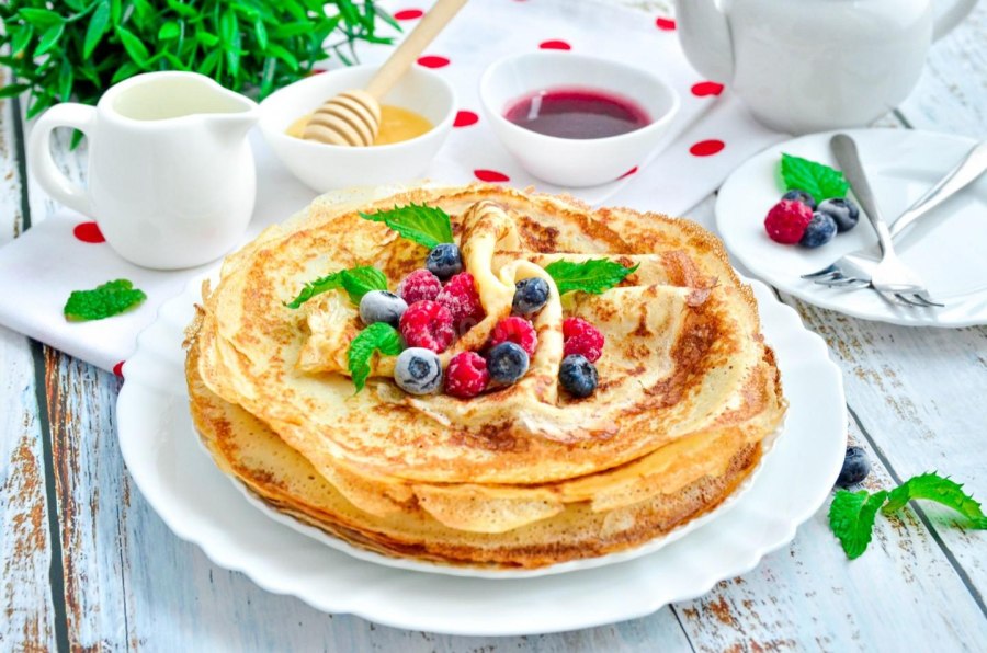 Блинчики на крахмале