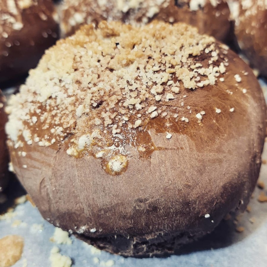 Булочки с штрейзельной крошкой