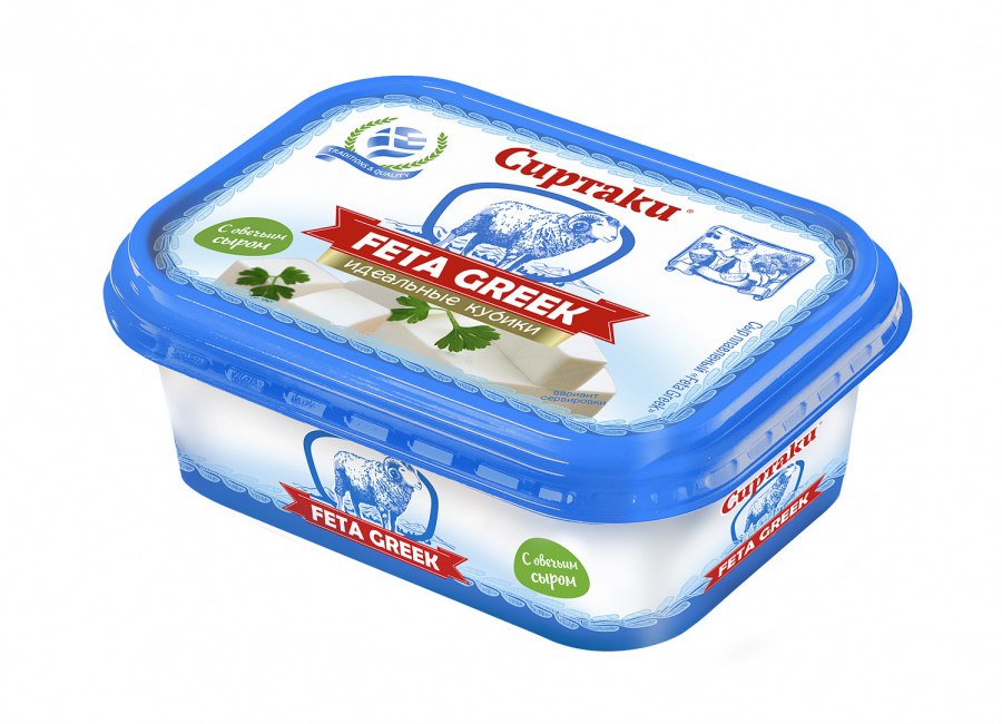 Сыр Сиртаки Original брынза рассольный 55%