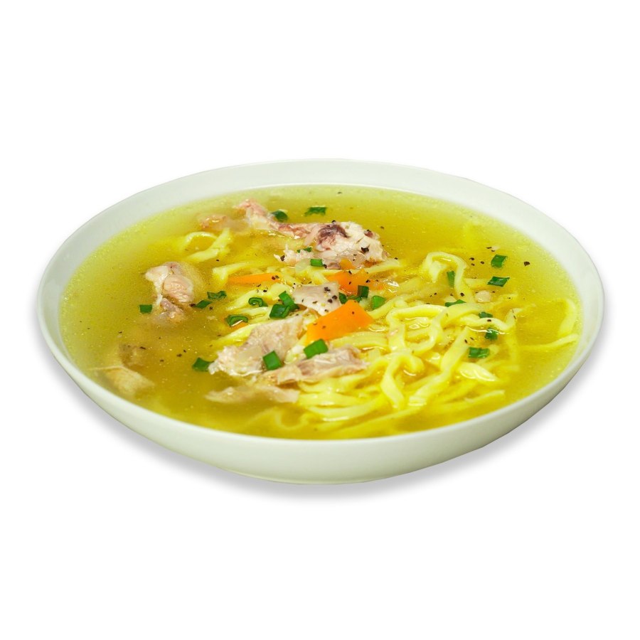 Суп лапша с уткой