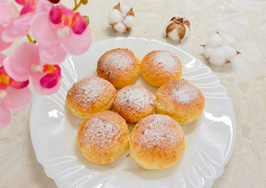 Пышные булочки из дрожжевого