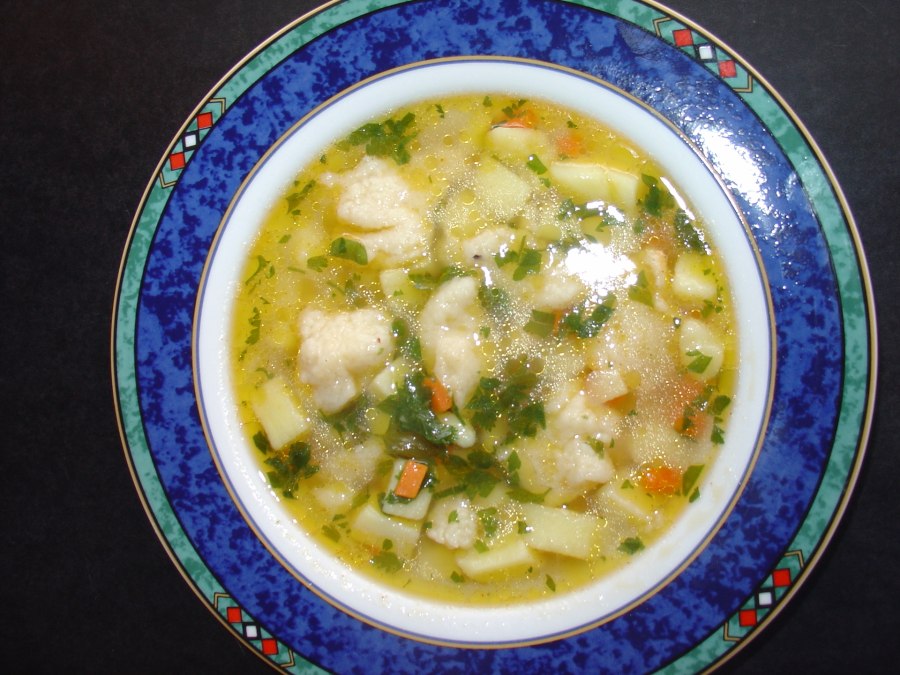 Легкий куриный суп