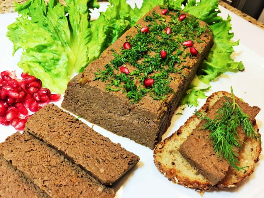 Куриный паштет на Бриошь