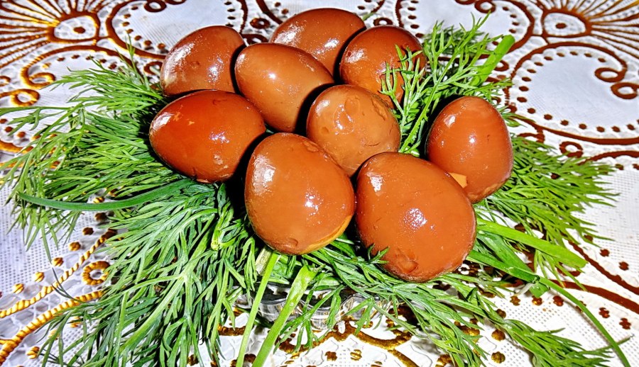 Яйца перепелиные копченые молодецкие