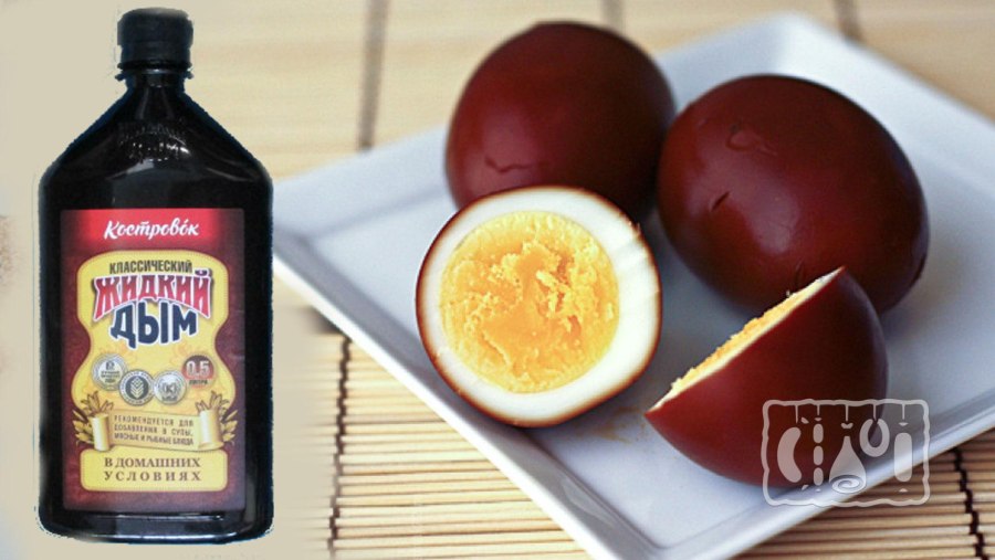 Копченые куриные яйца