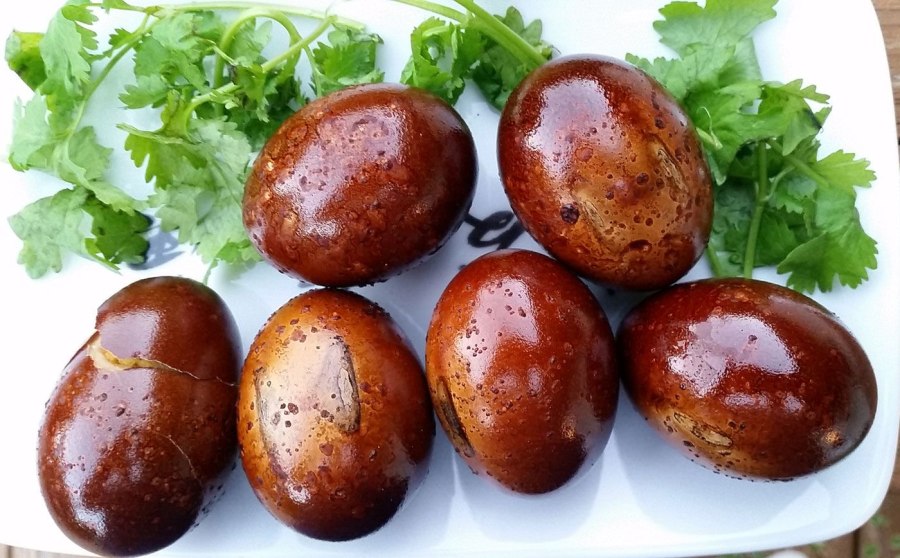 Копченные перепелинные яйца