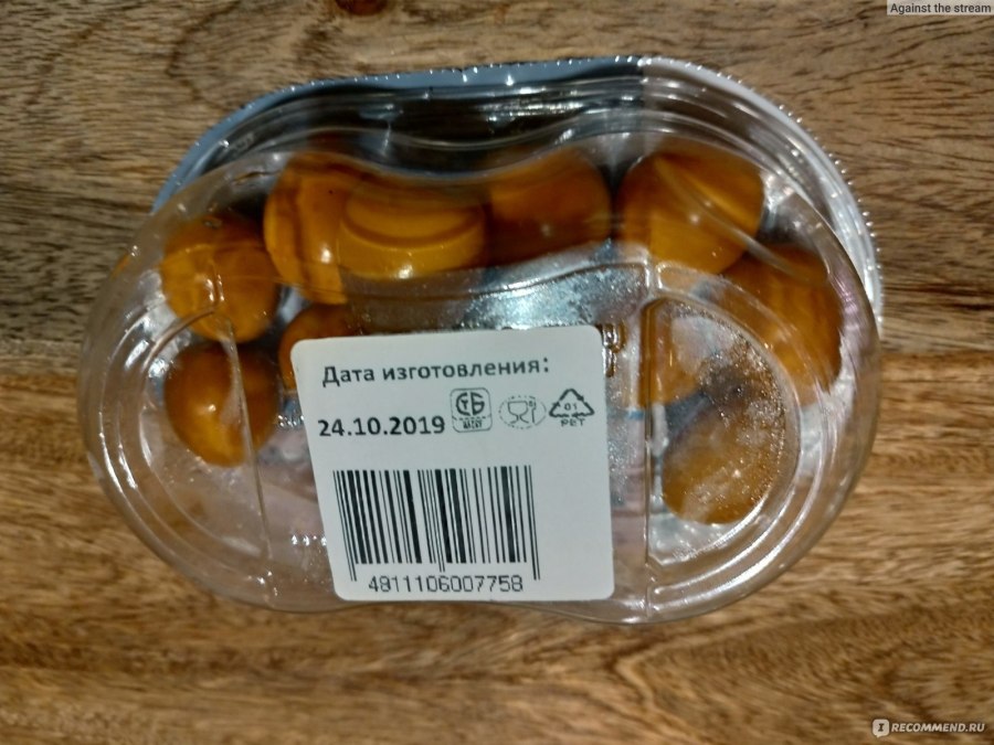 Яйца молодецкие копченые