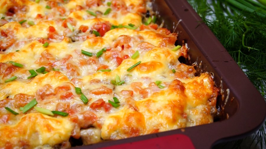 Куриное филе под сырной корочкой