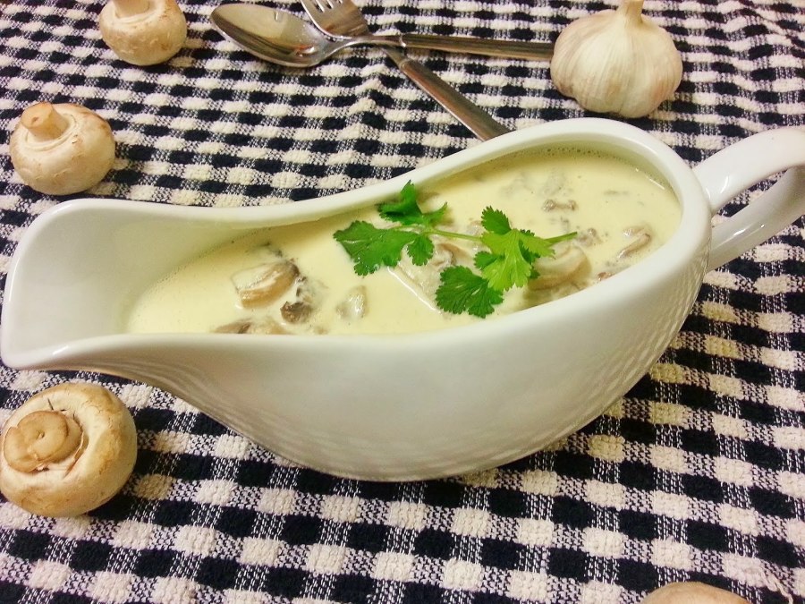 Грибной соус из шампиньонов