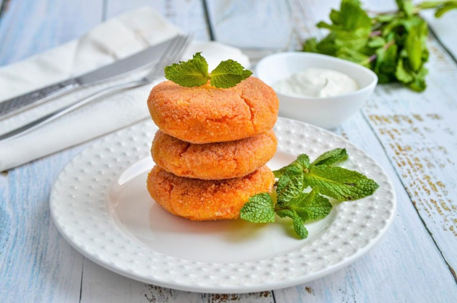 Морковные котлеты