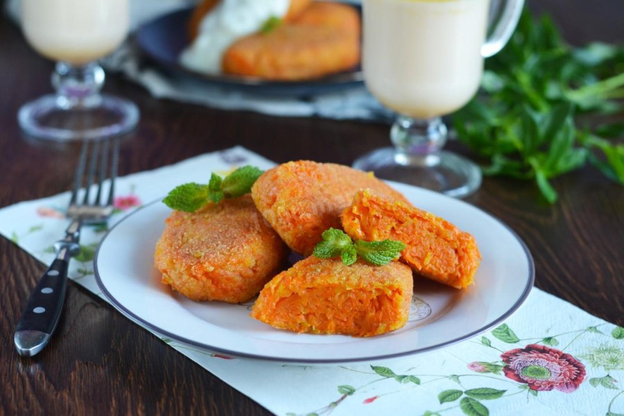Котлеты морковные на Протвине