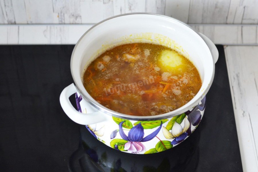 Солдатская каша с тушенкой