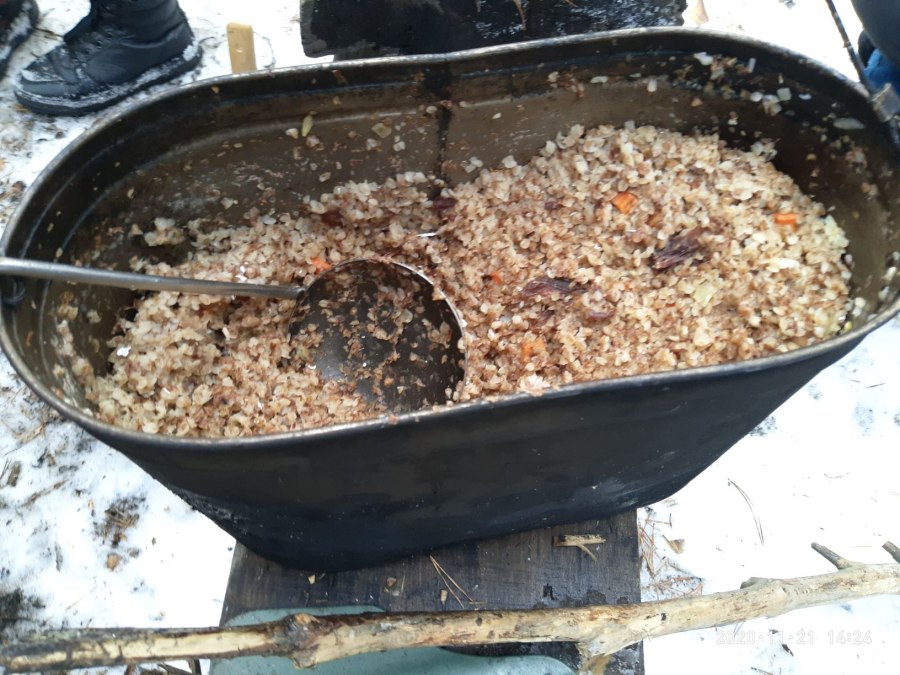 Полевая кухня гречка