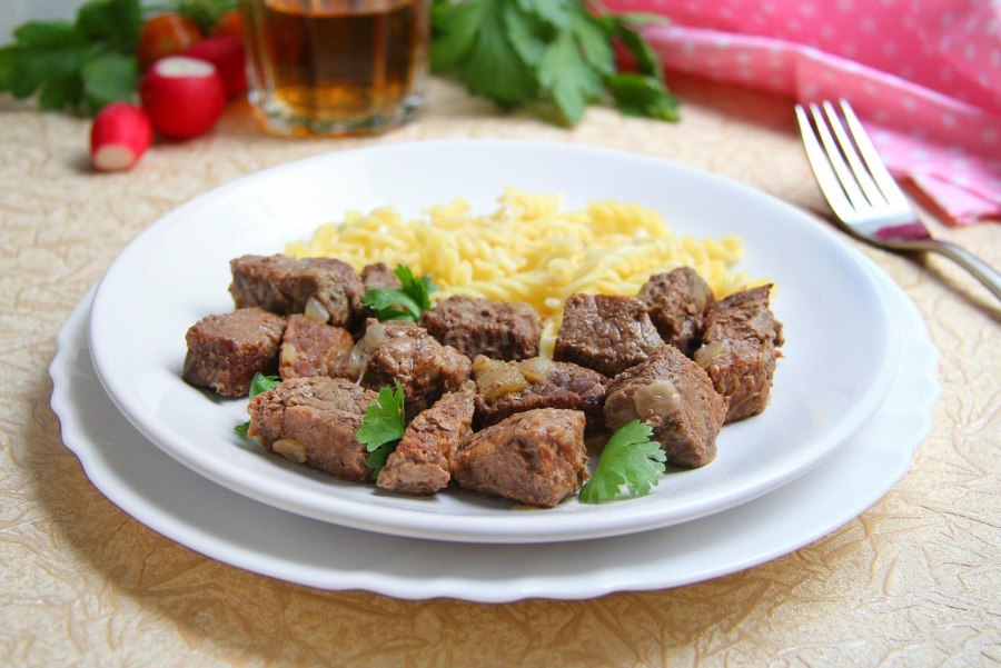 Салат из говяжегоязыка