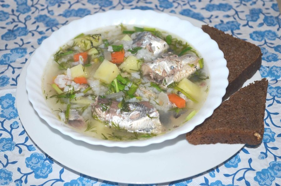 Уха из консервы