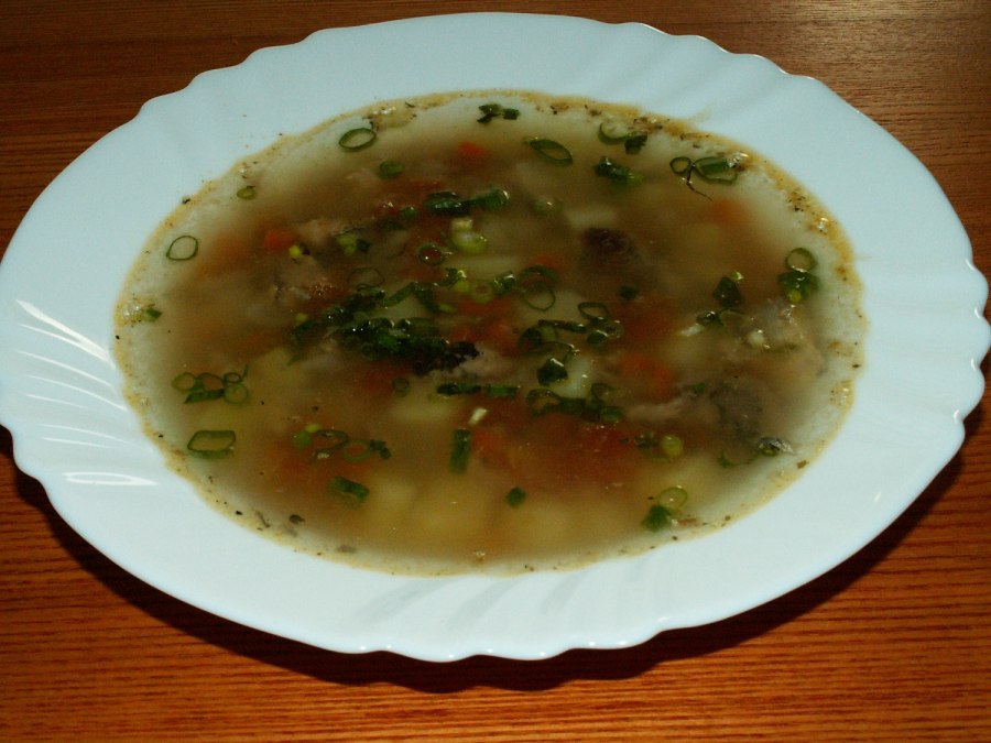 Суп рыбный картофельный