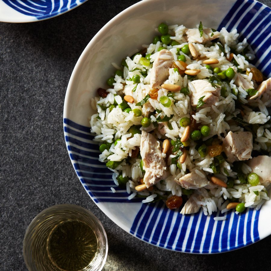 Рис с кедровыми орешками