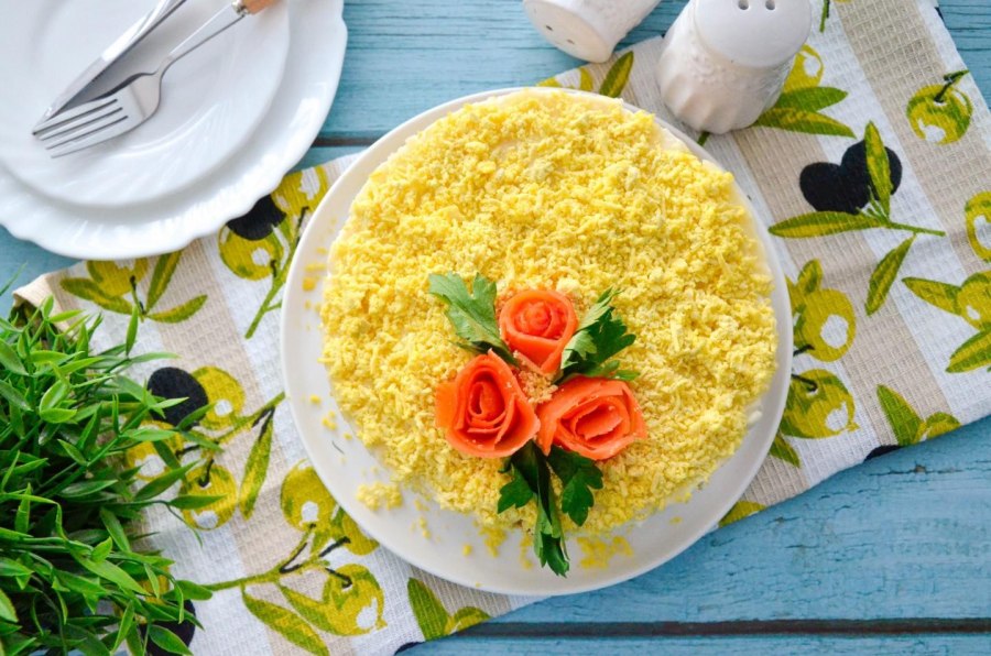 Салат Мимоза Королевская