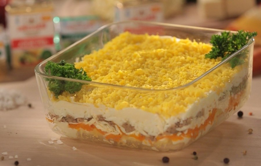Salat Мимоза