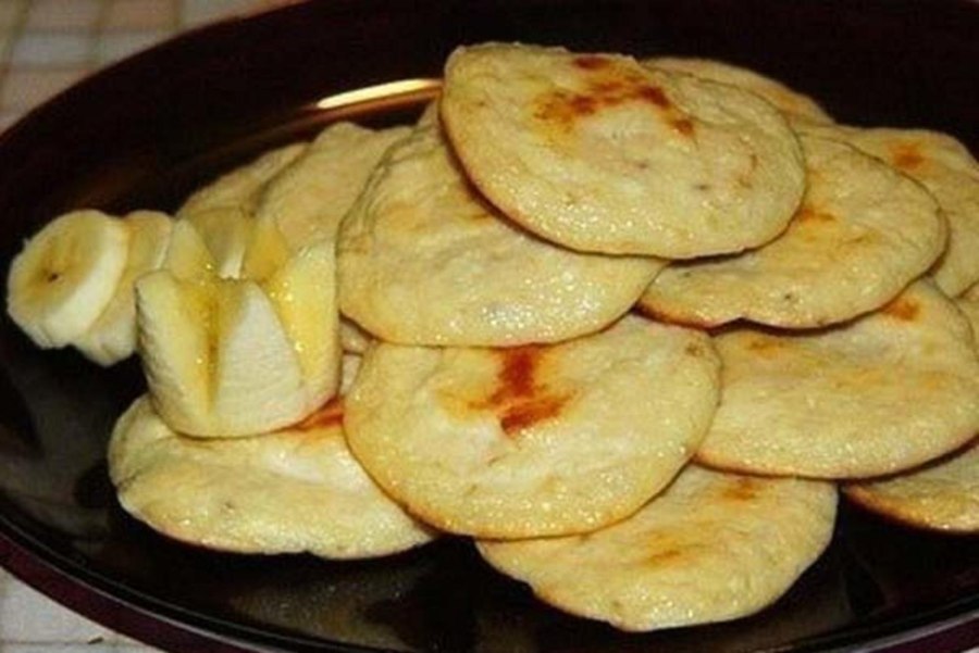 Банановые лепешки