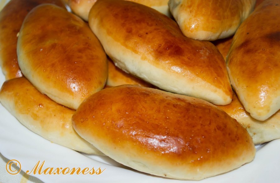 Пирожки с ливером печеные