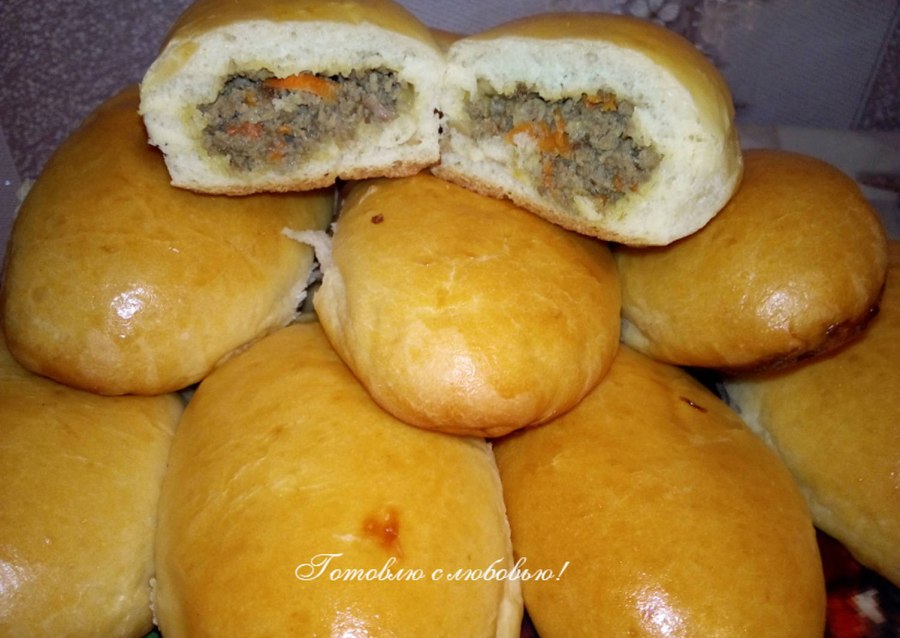 Булка с мясом
