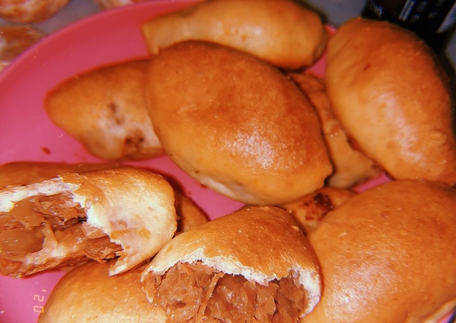Пирожки с ливером жареные