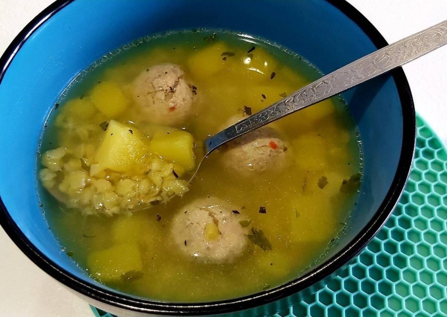 Суп с фрикадельками самый вкусный