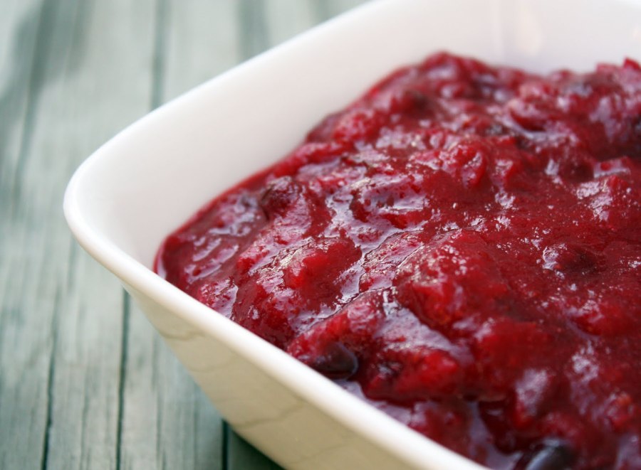 Cranberry Sauce Thanksgiving