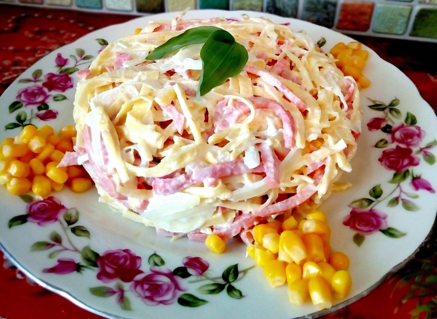 Вкусный салат вместо Оливье