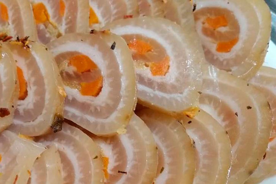 Чипсы из шкурок свинины
